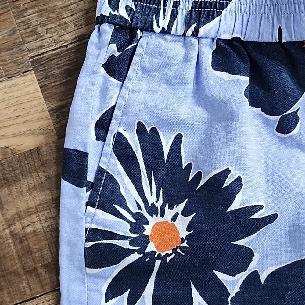 J. Crew Linen Blend Shorts Sz 0 - Picture 2 of 5